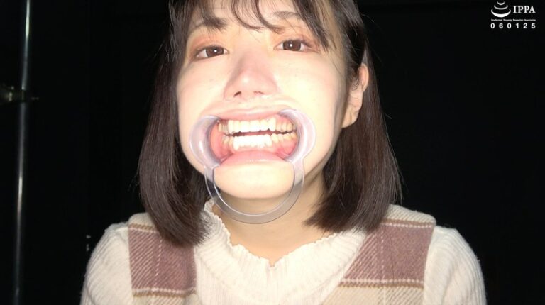 h_1416ad01909 【人気女優 琥珀ややチャンの超貴重な歯・口内・のどちんこ観察＆咀嚼】ADOA-085 琥珀やや